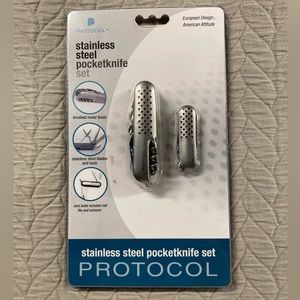 Stainless Steel Pocketknife Set